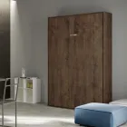 Letto Alla Francese a Scomparsa Verticale in Diverse Finiture - Magicompare Viadurini