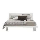 Letto Imbottito Matrimoniale in Ecopelle o Tessuto Made in Italy – Armonica Viadurini