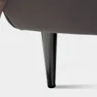 Letto Matrimoniale 160x190 con Testata Alta e Trapuntata Made in Italy - Sallie Viadurini