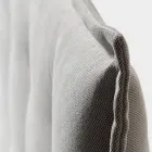 Letto Matrimoniale 160x190 in Tessuto con Testata con Bottoni Made in Italy - Sogni Viadurini