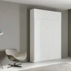Letto Matrimoniale a Scomparsa Verticale con Pensile  - Magicompare Viadurini