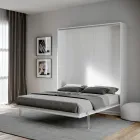 Letto Matrimoniale a Scomparsa Verticale in Diverse Finiture - Magicompare Viadurini