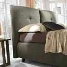 Letto matrimoniale con box contenitore alzante 160x190/200 cm Nina Viadurini