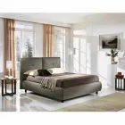 Letto matrimoniale con box contenitore alzante 160x190/200 cm Nina Viadurini