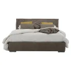 Letto Matrimoniale con Contenitore in Tessuto o Ecopelle Made in Italy – Doremì Viadurini