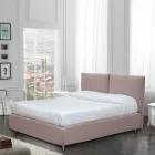 Letto Matrimoniale con Contenitore Opzionale e Piedini Made in Italy - Birba Viadurini