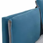 Letto Matrimoniale con Contenitore Rivestito in Tessuto Made in Italy - Renato Viadurini