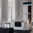 Letto Matrimoniale con Testata in Ferro Pieno Made in Italy - Nebbia Viadurini