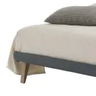Letto Matrimoniale Design di Lusso in Ecopelle o Tessuto Made in Italy – Generus Viadurini