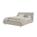 Letto Matrimoniale di Design Imbottito con Contenitore Made in Italy – Scarpetta