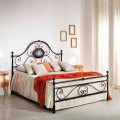 Letto matrimoniale di design in ferro battuto artigianale Alexa