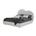 Letto Matrimoniale di Lusso con Box e Swarovski Made in Italy – Cuoricino