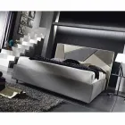 Letto matrimoniale imbottito con contenitore alzante 160x190/200cm Mia Viadurini