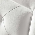Letto matrimoniale imbottito in ecopelle con box 160x190/200 cm Agly Viadurini