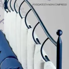 Letto Matrimoniale in Ferro Battuto Ametista Viadurini