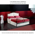 Letto Matrimoniale in Ferro Battuto Cassiopea Viadurini
