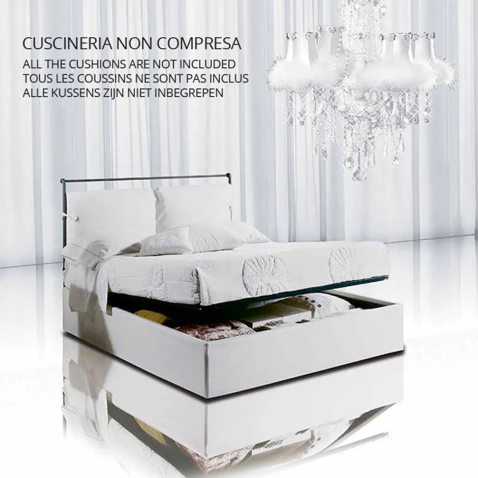 Letto Matrimoniale in Ferro Battuto Efesto Viadurini