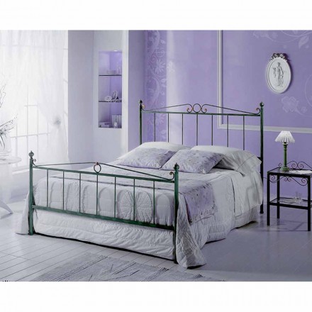 Letto Matrimoniale in Ferro Battuto Fauno Viadurini