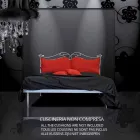 Letto Matrimoniale in Ferro Battuto Febo Viadurini