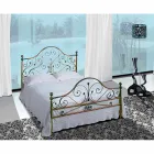 Letto Matrimoniale in Ferro Battuto Fenice Viadurini