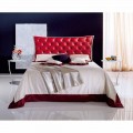 Letto Matrimoniale in Ferro Battuto Idra Capitonnè
