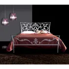 Letto Matrimoniale in Ferro Battuto Mimosa Viadurini