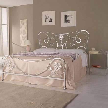 Letto Matrimoniale in Ferro Battuto Nefertiti Viadurini