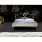 Letto Matrimoniale in Ferro Battuto Orchidea Viadurini