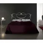 Letto Matrimoniale in Ferro Battuto Rubino Viadurini