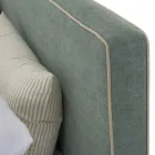 Letto Matrimoniale in Tessuto o Ecopelle con Contenitore Made in Italy – Etoile Viadurini