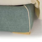 Letto Matrimoniale in Tessuto o Ecopelle con Contenitore Made in Italy – Etoile Viadurini