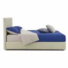 Letto Matrimoniale Moderno con Piedini in Polipropilene Made in Italy - Patos Viadurini