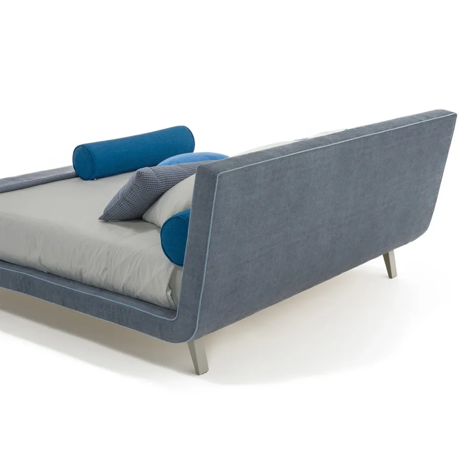 Letto Matrimoniale Moderno Imbottito di Alta Qualità Made in Italy – Yurgen Viadurini