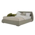 Letto Moderno Matrimoniale con Box in Tessuto o Ecopelle Made in Italy – Minerva