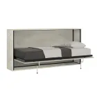 Letto Singolo a Scomparsa Orizzontale Made in Italy - Collaborativo Viadurini