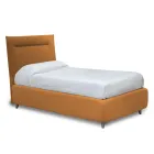 Letto Singolo con Contenitore Opzionale Realizzato in Italia - Ciccio Viadurini
