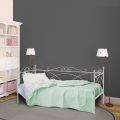 Letto Singolo con Struttura Coordinata in Ferro Made in Italy - Lillo