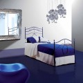 Letto Singolo in Ferro Battuto Cassiopea