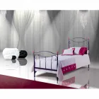 Letto Singolo in Ferro Battuto Dalia Viadurini