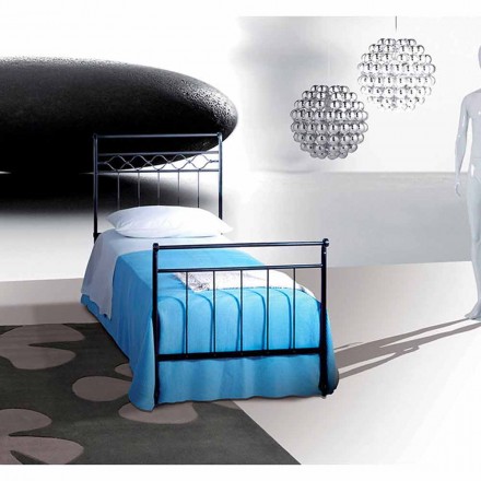 Letto Singolo in Ferro Battuto Efesto Viadurini