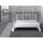 Letto Una Piazza e Mezzo in Ferro Battuto Dioniso Viadurini