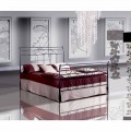 Letto Una Piazza e Mezzo in Ferro Battuto Garofano