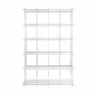 Libreria a muro design moderno in plexiglass trasparente Sfera4 Viadurini