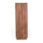 Libreria da Soggiorno Realizzata in Legno di Acacia - Vortice Viadurini
