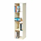 Libreria da Terra Moderna Ferro Nero, Rosso, Bianco o Grigio Made in Italy – Pls Viadurini