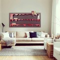 Libreria design italiano Kolata 186x86 (3 Ripiani) Made in Italy, Mabele