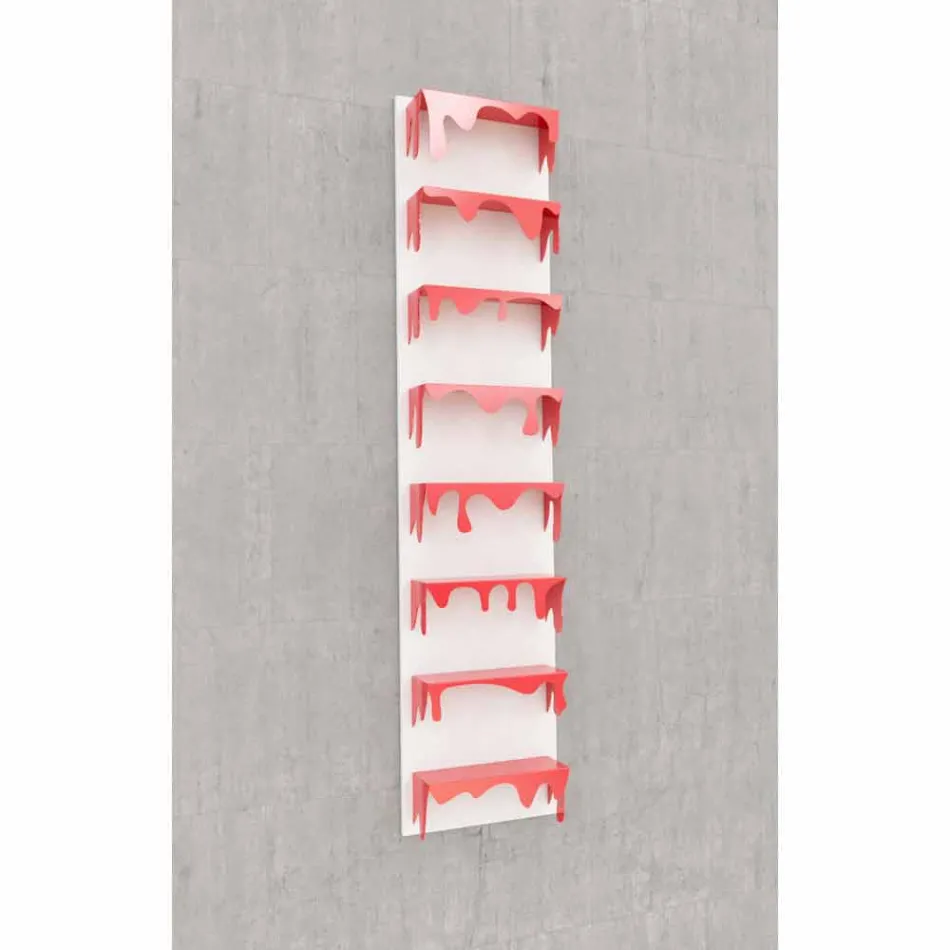 Libreria Design Kolata 50x127 (8 Ripiani) Mabele Viadurini