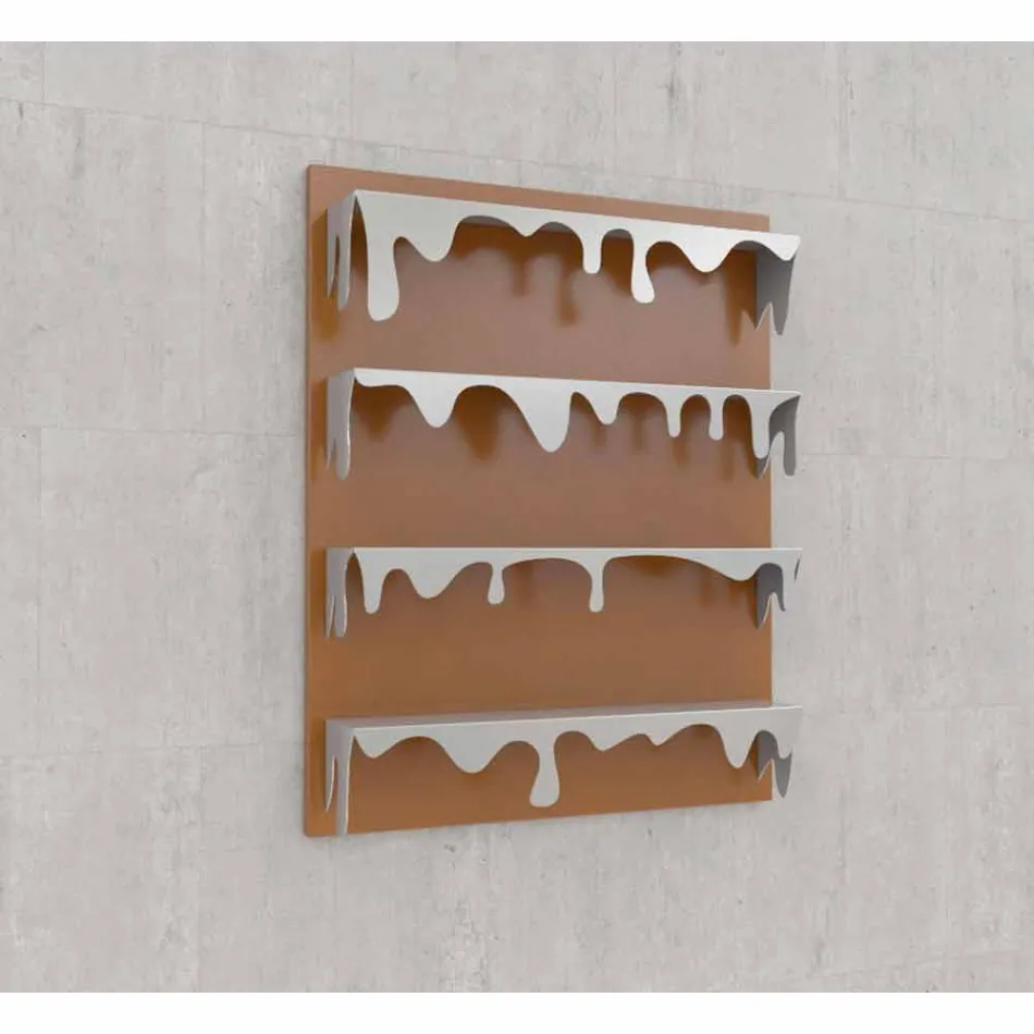 Libreria Design Kolata 90x110 (4 Ripiani) Mabele Viadurini