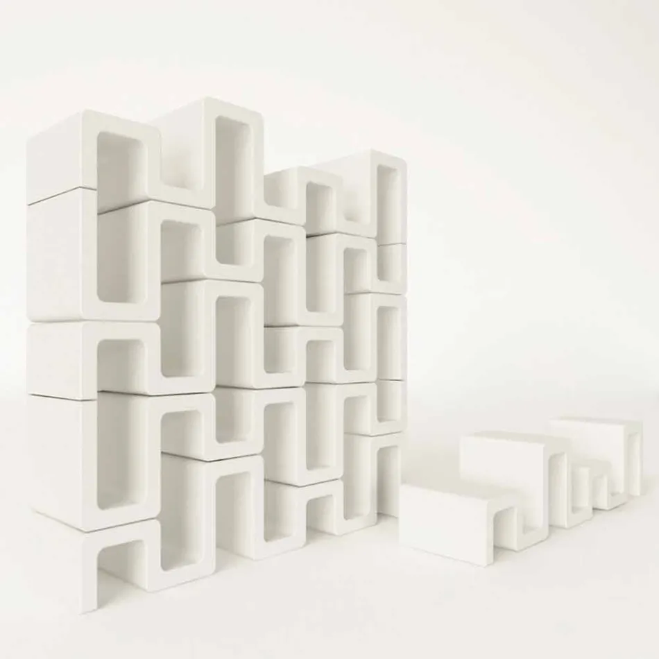 Libreria Design Moderno Sisma Made in Italy Viadurini