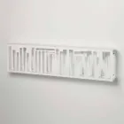 Libreria di Moderno Design da Parete in Metallo Bianco Made in Italy – Bolivia Viadurini